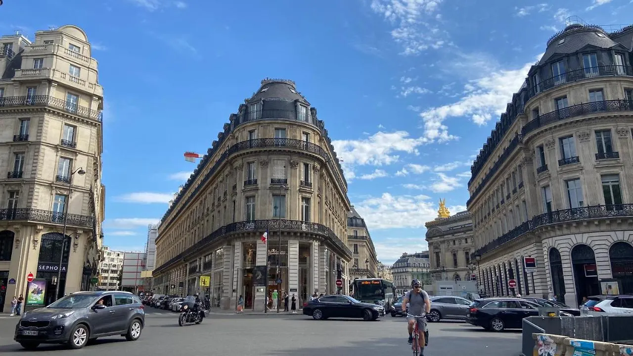 Paris Opera / Galeries Lafayette : Charmant Studio 0*,  Francja